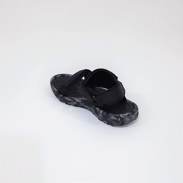Jump 30066 Siyah Cırtlı Rahat Erkek Çocuk Sandalet - Resim 7