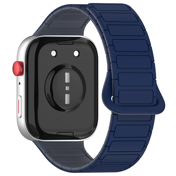 Huawei Watch Fit 4/Fit 4 Pro/Fit 3 Kordon Orjinal Klips Silicon Magnetic Three Dizayn (Fit2 Uyumlu Değildir) - 7