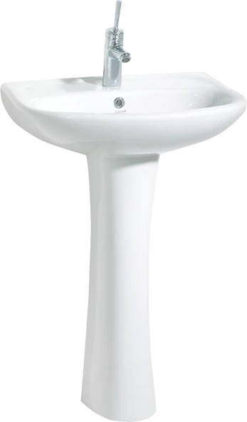 CREAVİT 45X55 CM TAM AYAKLI LAVABO PA055