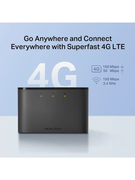 Mercusys MT110 150 Mbps 4G Taşınabilir Modem - 5