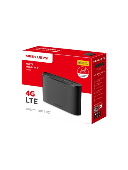 Mercusys MT110 150 Mbps 4G Taşınabilir Modem - 7