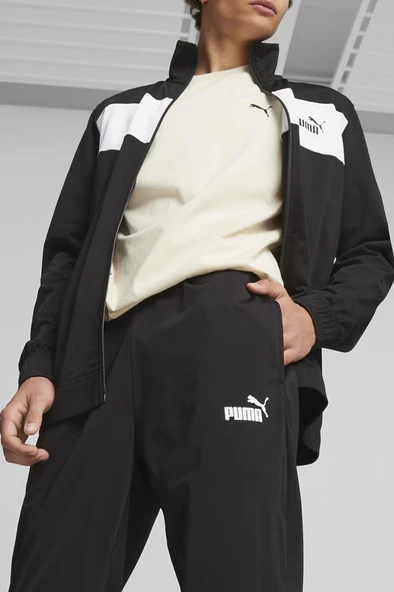 Puma Poly Suit 677427 01 Erkek Eşofman Takımı Siyah S-XXL - 5