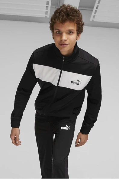 Puma Poly Suit 677427 01 Erkek Eşofman Takımı Siyah S-XXL - 7