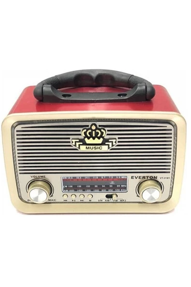 Janva Rt-301 Nostaljik Radyo Bluetooh Müzik Kutusu