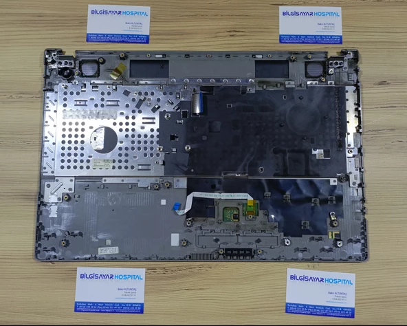 SAMSUNG NP550P KLAVYE DAHİL ÜST KASA NOTEBOOK LAPTOP 2.EL - 2