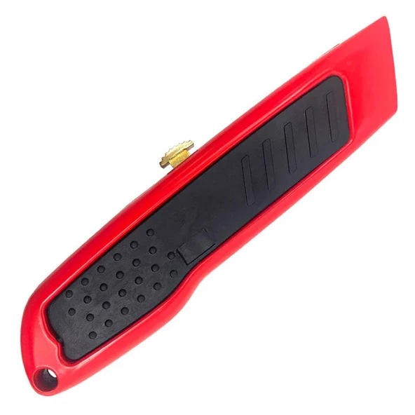 WORKPRO WP213005 Alüminyum Gövde Geri Çekilebilir Rötuş Maket Bıçağı + 3 Adet Yedek Bıçak - 6