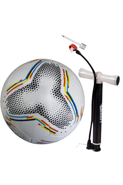 Şampiyonlar Ligi Cupa America Özel Tasarım Futbol Topu 400 gram Maç ve Antreman Topu +pompa hediye - 6