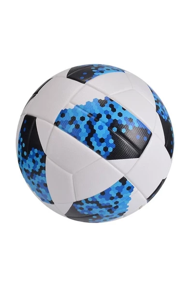 FİFA Serisi Şampiyonlar Ligi Özel Tasarımı Futbol Topu Lazer Kesim 400 gram 1.Kalite Maç Topu - 4