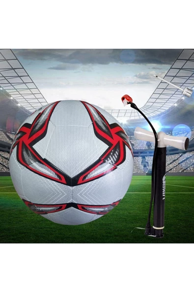 Pompalı Fifa European Red Şampiyonlar Ligi Özel Tasarımı Futbol Topu Lazer Kesim 430 gram 1.kalite - 4