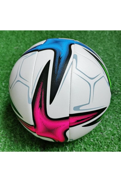 Champions League Tasarımı Lazer Kesim Yapıştırma 400 gram Futbol Topu 5 Numara Maç Ve Antreman Topu - 3