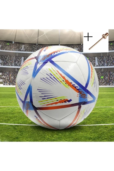 Tusubasa Şampiyonlar Ligi Lazer Kesim 5 Numara Futbol Topu Kaliteli Maç ve Antreman Topu 420 gram - 5