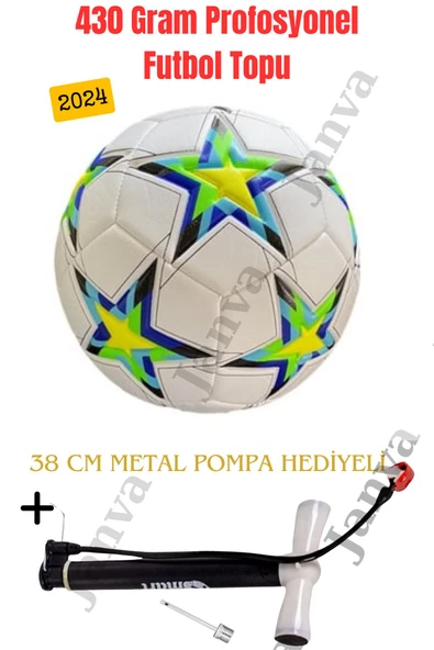Champions League Tasarımı Lazer Kesim Yapıştırma 400 gram Futbol Topu 5 Numara Maç Ve Antreman Topu - 3