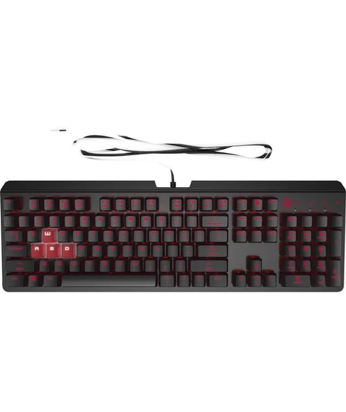 HP Omen 6YW75AA Kablolu Oyuncu Klavyesi