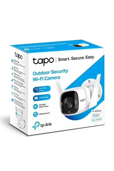 TP-LINK   Tp Tapo C320ws Dıs Mekan Fhd 256gb ,gece Görüşlü - 4