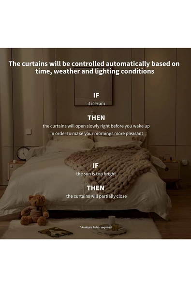 aqara Akıllı Perdesürücüsü Rod E1 Cm-m01-r - 6