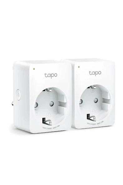 TP-LINK   Tapo P100(2-pack) Mini Smart Wi-fi Socket ( 2x ) ( Akıllı Wi-fi Priz ) - 1