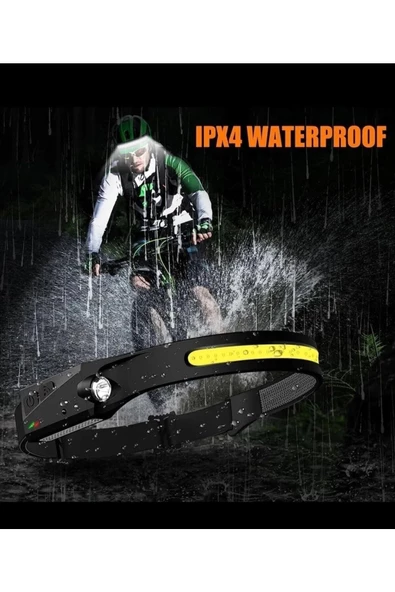 lx200 led headlamp Kafa Tepe Lambası Sensörlü - 3