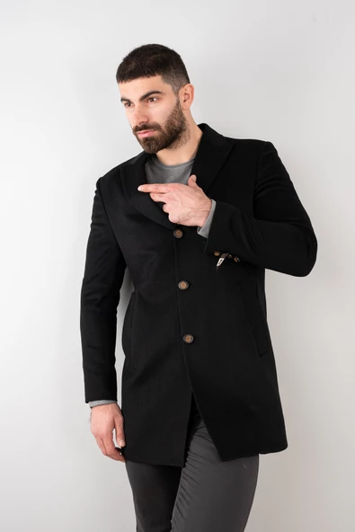 SİR REGULAR FİT ERKEK KAŞE KABAN - 12