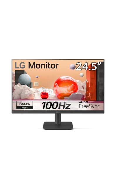 Lg 24.5" 25Ms500-B 5Ms Gtg Uyumlu 100 Hz Hdmıx2 Amd Freesync Fhd Ips Panel Monitör