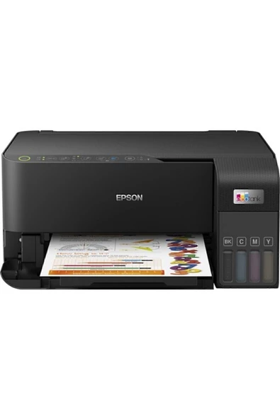 EPSON   L3550 Ecotank Yazıcı-tarayıcı-fotokopi 4x65ml+1 Mürekkep