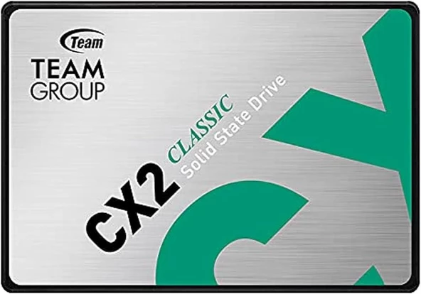 Team Cx2 256GB 520/430MB/S 2.5 Sata3 SSD Disk (T253X6256G0C101)