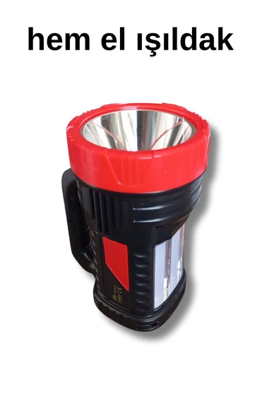 Kama Ultra Güçlü 3000 Metre Mesafeli 8 Saat Çalışma Süreli5w El Feneri Projektör Gk-6608 - Resim 3