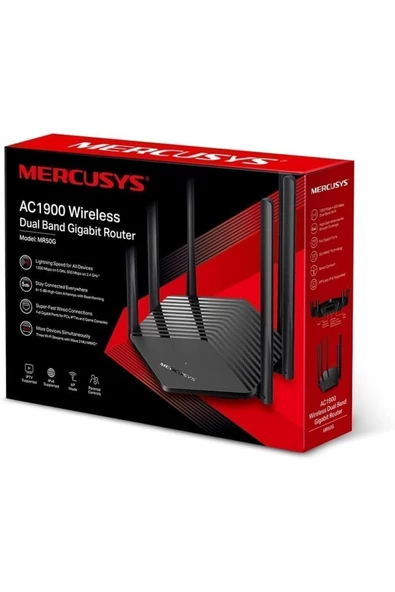 Mercusys MR50G Ac 1900 Mbps Wireless Dual Band Gigabit Router - 5