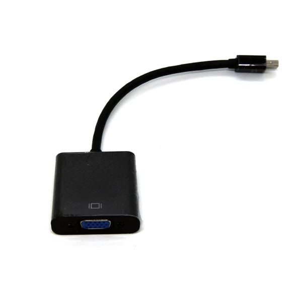 Beek Mini DisplayPort (DP) <-> VGA Adaptörü, DP Erkek <-> VGA Dişi, 1080P, 0.15 metre<br>  Beek Mini DP M / VGA  F,  1080P, 0.15M