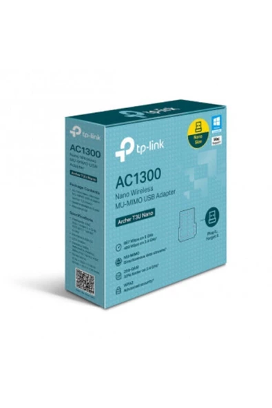 TP-LINK Archer T3u Nano 1300mbps Dual Band Adaptör - 2