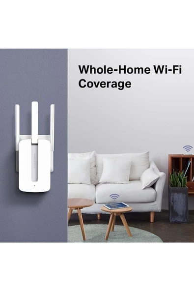 Mercusys Mercusys Wifi Pro Sinyal Güçlendirici 300 Mbps -Sinyal Yakınlaştırıcı-Wifi 3 Antenli MW300RE - 4