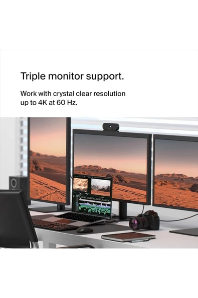 Belkin   11'i 1 Arada Evrensel USB-C Pro Bağlantı İstasyonunu - INC014btSGY - 5