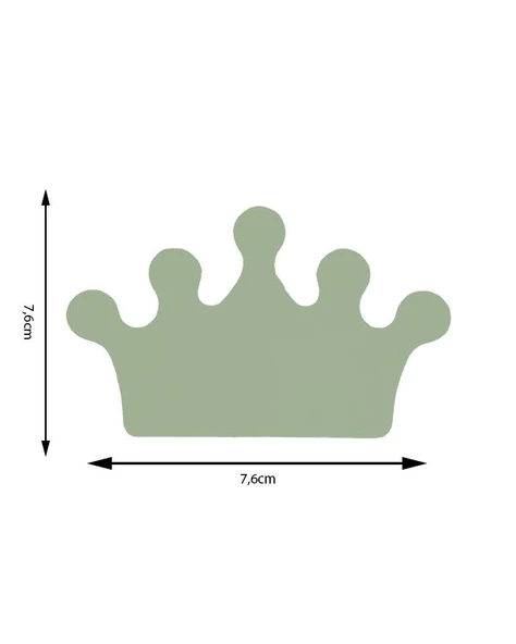 Kamei Şekilli Delgeç Taç 7.6 cm KM8830 - 7