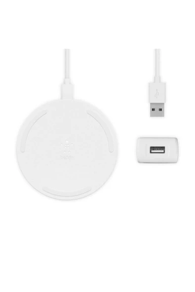 Belkin   10w Beyaz Kablosuz Şarj Cihazı