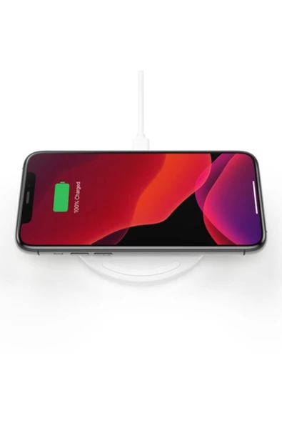 Belkin   10w Beyaz Kablosuz Şarj Cihazı - 4