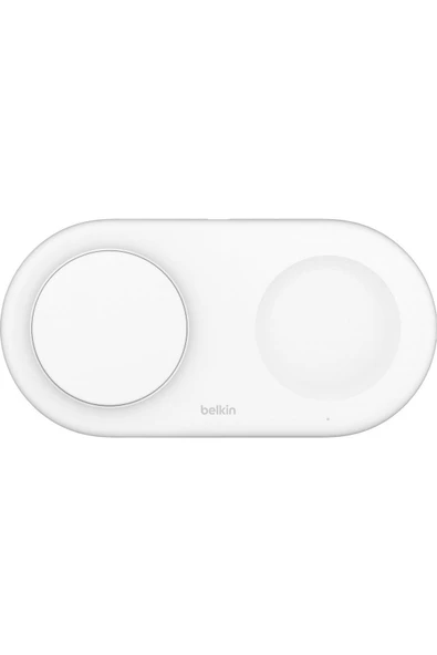 Belkin BoostCharge Pro 2'si 1 Uyumlu arada MageSafe Kablosuz Şarj İstasyonu - ?WIZ021vfBK - Resim 3