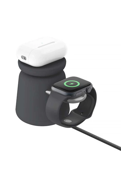 Belkin   BoostCharge Pro Kablosuz 2'si 1 arada MagSafe (15 W) Şarj İstasyonu - 3