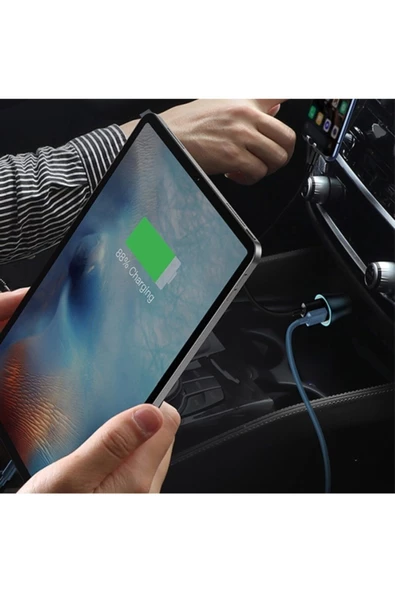 Baseus   Golden Contactor Pro Dual U+c 40w Araç Hızlı Şarj Cihazı - Resim 3