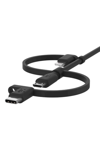 Belkin Boost Charge Usb-c, Micro-usb Ve Lightning Konnektörlü Usb-a Kablosu - 5