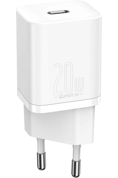 Baseus   Qc 20w Type-c Şarj Cihazı Beyaz