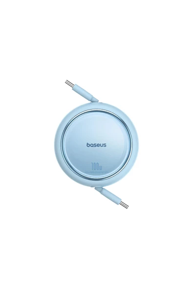 Baseus   Free2 Draw Mini Makaralı Type-C to Type-C 100W Kablo 1m. - 2