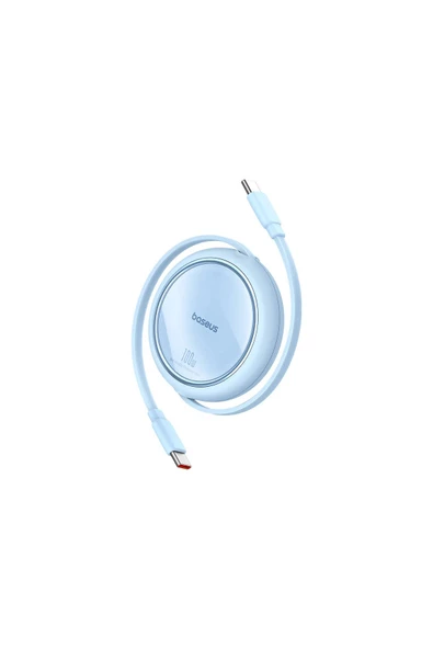 Baseus   Free2 Draw Mini Makaralı Type-C to Type-C 100W Kablo 1m. - 3