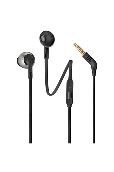 JBL   T205 Siyah Kablolu Kulak Içi Kulaklık