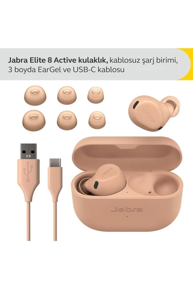Jabra   Elite 8 Active Bluetooth Kulaklık (Toz-Su-Ter Geçirmez) - Resim 6