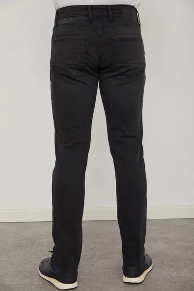 Cazador Parker Erkek Denim/Kot Pantolon  Slim Fit 0109 Siyah - 4