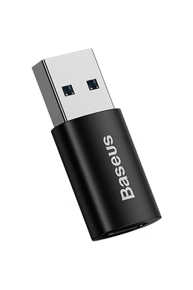 Baseus   Usb 3.1 To Type-c Dönüştürücü Adaptör Mini Otg Ingenuity Series Siyah Uyumlu