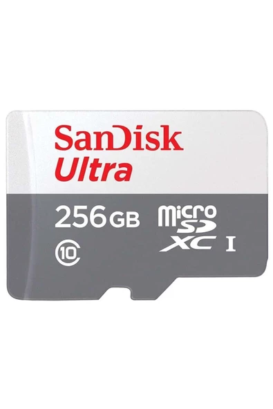SanDisk   Ultra 256gb 100mb/s Microsdxc Uhs-ı Hafıza Kartı Sdsqunr-256g-gn6mn
