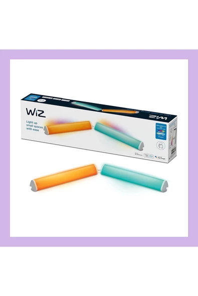 Wiz Light Bar Akıllı Renkli Masa Lambası, 2li Paket - 929003202401 - 3