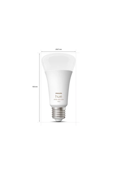 Philips Hue Renkli Ambiyans 13.5w A67 E27 Akıllı Ampul - 3
