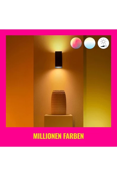 Wiz Up&down Rgb Wifi Akıllı Duvar Lambası - Resim 6