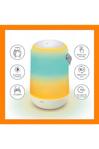 Wiz Mobile Portable - Taşınabilir Renkli Akıllı Lamba - 3